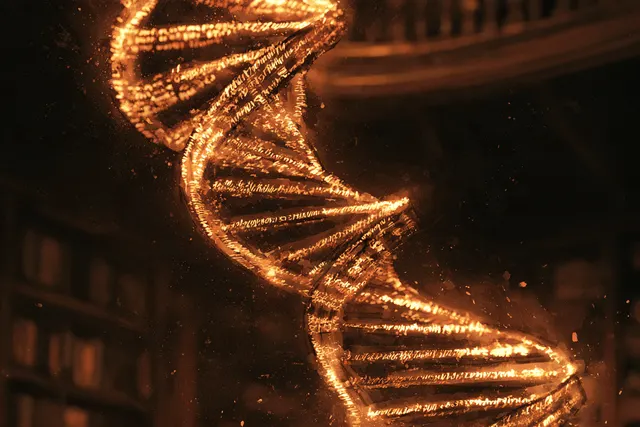 「ヒトゲノム：神の言語としての DNA」の挿絵
